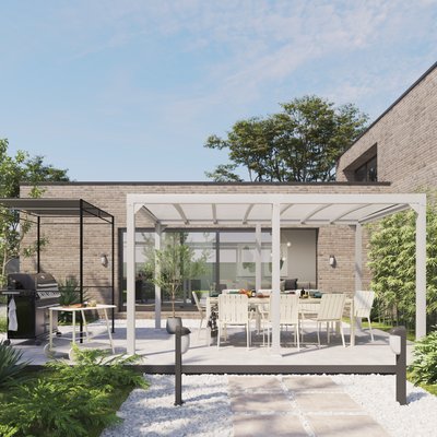 Table de jardin extensible en aluminium IDAHO NATERIAL