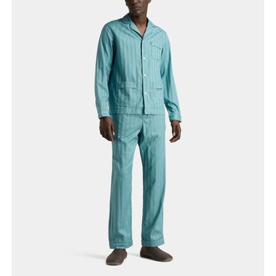 Ensemble Pyjama Long Wemo 2 Rayé En Coton Bio GALERIES LAFAYETTE
