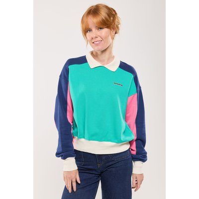 Sweat coton bio col polo MEL PERPETE