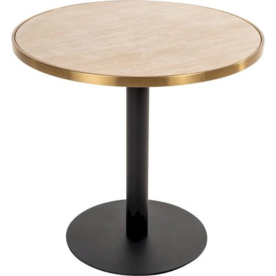 Table bistrot ronde  pied  style gastronomie chic RECOLLECTION