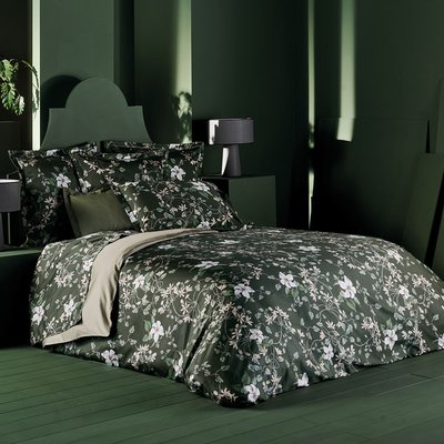 Housse de couette satin de coton 120 fils GARDENIAS GARNIER-THIEBAUT