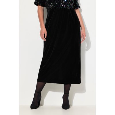 Jupe en velours, taille élastique ULLA POPKEN