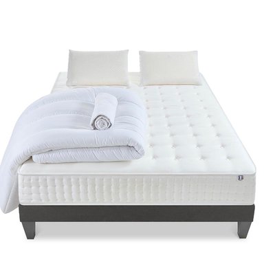 Pack prêt à dormir Matelas Mémoire de forme + Sommier + Accessoires APOLLON OLYMPE LITERIE