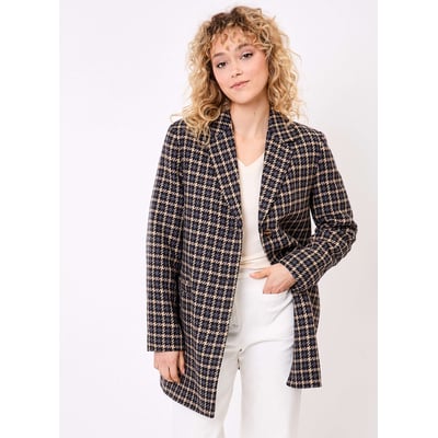 Manteau droit lainage AUDREY LA FIANCÉE