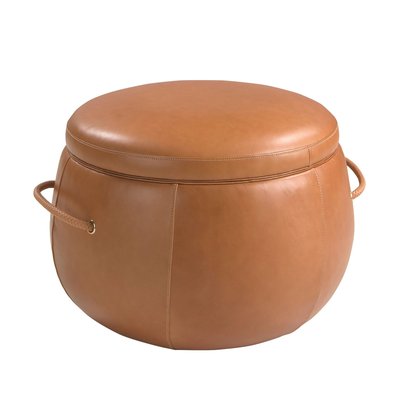 Pouf en cuir ANGEL CERDA
