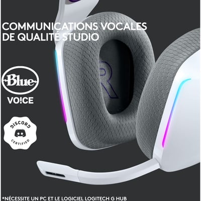 Casque gamer G733 Lightspeed White LOGITECH
