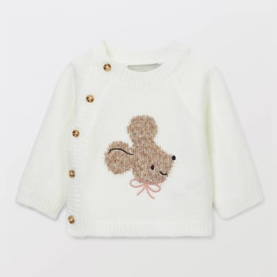 Pull intarsia imprimé BOUT'CHOU