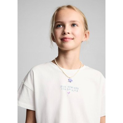 T-shirt crop message MANGO KIDS