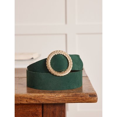 Ceinture cuir suédé CYRILLUS
