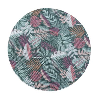 Set de table rond Feuille de Jacala DOUCEUR D'INTÉRIEUR