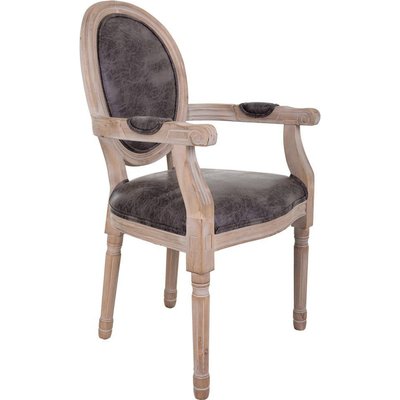 fauteuil en bois massif assise tissu  élégance intemporelle RECOLLECTION