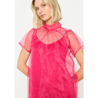 Robe organza en superposition LOLALIZA