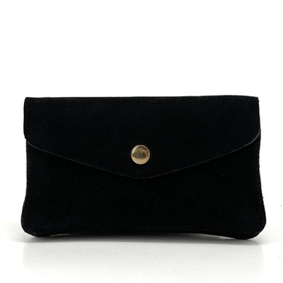 Pochette porte-monnaie en croute de cuir  COMPO SUEDE OH MY BAG