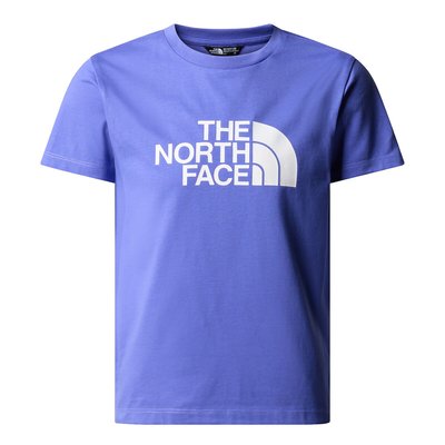 Cotton Mix Logo T-Shirt with Short Sleeves THE NORTH FACE