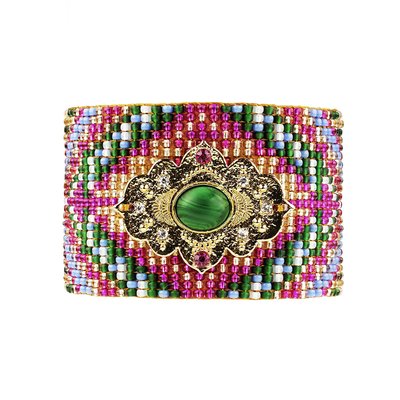 Bracelet avec fermoir aimanté et perles LAUDERDALE HIPANEMA