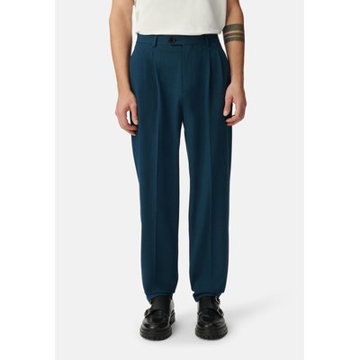 Pantalon de costume faux-uni avec plis IKKS