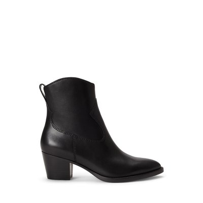 Boots en cuir, HARPHER LAUREN RALPH LAUREN