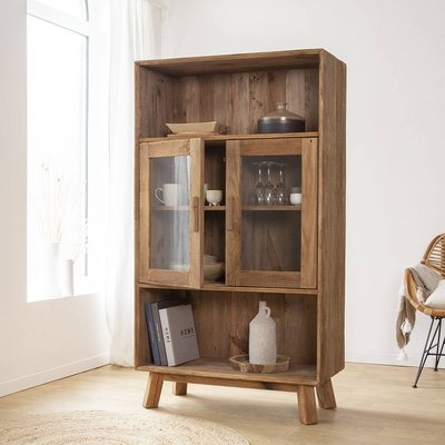 Vaisselier en bois recyclé 90cm  BLAISE MADE IN MEUBLES 