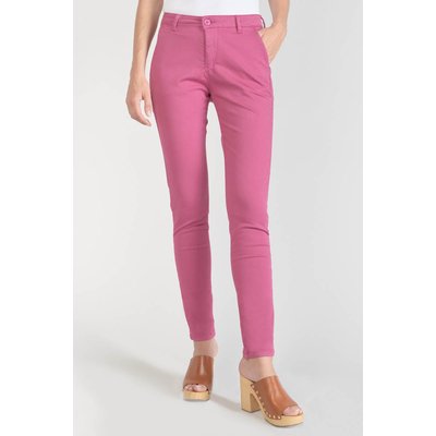 Pantalon slim, ceinture imprimée LE TEMPS DES CERISES