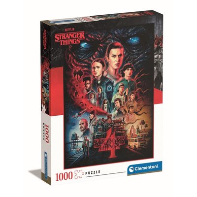 Stranger things - 1000 pièces CLEMENTONI