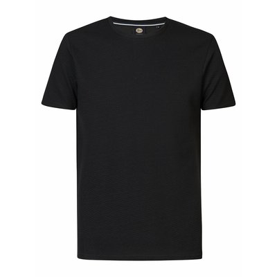 Cotton Crew Neck T-Shirt with Short Sleeves PETROL INDUSTRIES