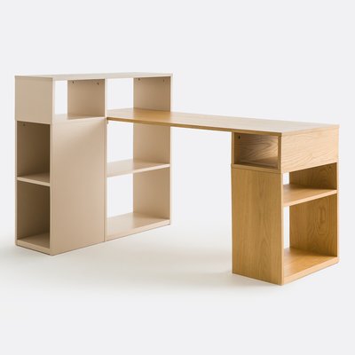 Bureau d'angle réversible avec rangements, Biface LA REDOUTE INTERIEURS