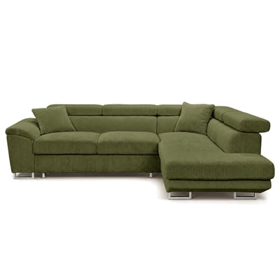 Canapé d'angle droit 5 places convertible, BAOJI BEST MOBILIER