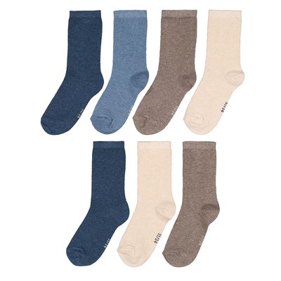Lot de 7 paires de chaussettes coloris chinés LA REDOUTE COLLECTIONS
