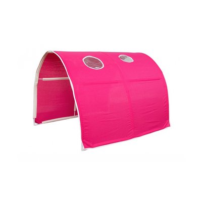 Tunnel de lit enfant coloris Fuchsia HOMESTYLE4U