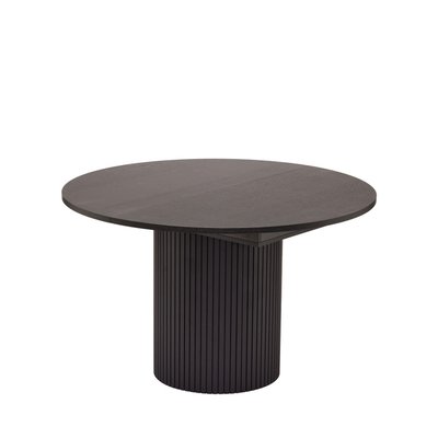 Table à manger extensible 4 à 6 personnes en bois ø120-160x120cm - Toscana WOODMAN