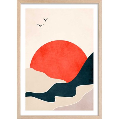 Affiche ""drowning sun"" HEXOA