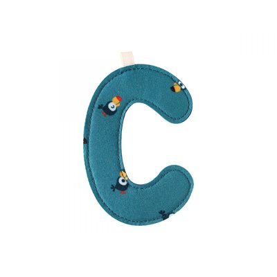 Lettre de l'alphabet décorative C LILLIPUTIENS