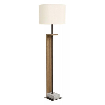 Lampadaire bois et béton - CHIC INTERIOR'S