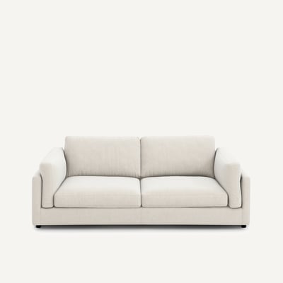Canapé convertible, en velours chenille, CÉSAR AM.PM