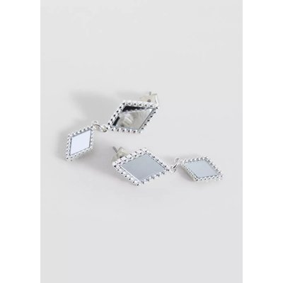 Boucles d'oreilles pendantes strass MANGO TEEN