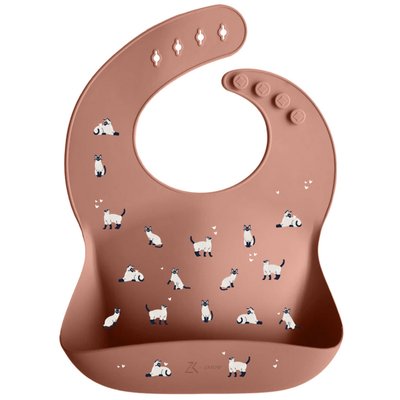 Bavoir en silicone ZAKUW