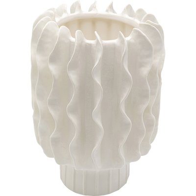 Vase Viento 26cm blanc KARE DESIGN