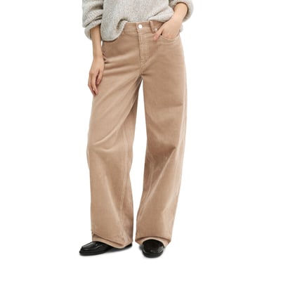 Pantalon en velours côtelé, coupe droite en coton bio extensible MARC O'POLO
