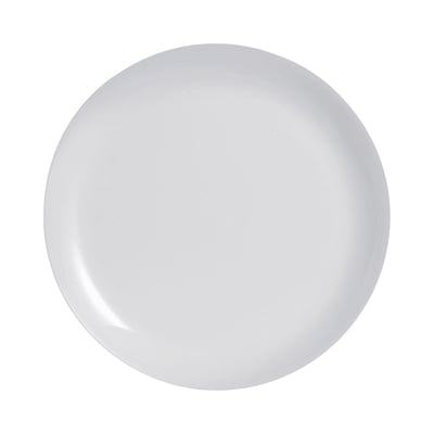 6 assiettes grises 29.1x27 cm -CARINE LUMINARC