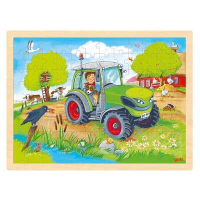 Puzzle Tracteur GOKI
