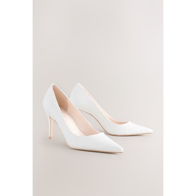 Escarpins mi-hauts pointus en cuir NEXT