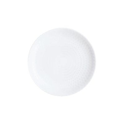 Assiette à dessert blanche 19 cm Pampille - Luminarc LUMINARC