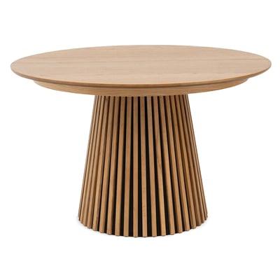 Table à manger ronde extensible bois 4-8pl, FREYA BEST MOBILIER