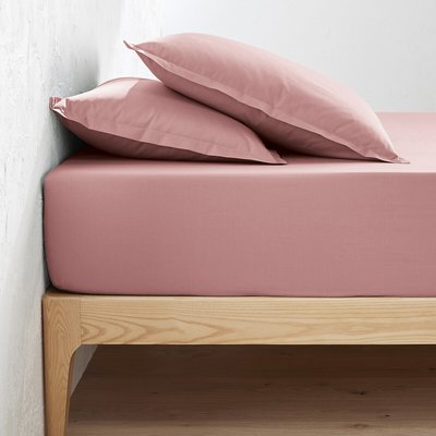 Scenario 35cm High 100% Cotton Percale 200 Thread Count Fitted Sheet LA REDOUTE INTERIEURS
