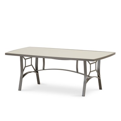 Table à manger, aluminium, TOSCANA DEFORA HOME