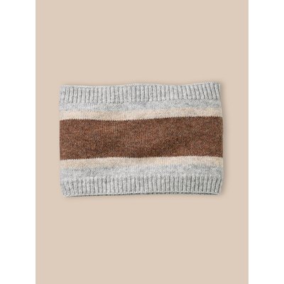 Snood rayé en laine CYRILLUS