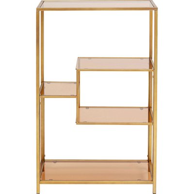 Étagère en verre et acier 100x60cm, LOFT KARE DESIGN