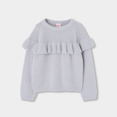 Pull fille à volants BOBOLI