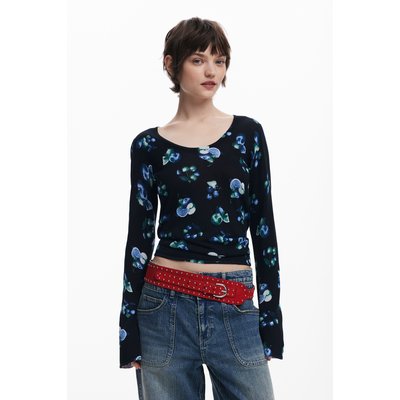 Pull fruits col montant DESIGUAL