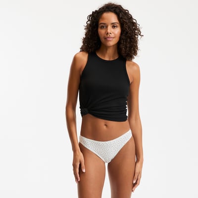 Lot de 3 slips en coton stretch LA REDOUTE COLLECTIONS